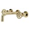 Kingston Brass KS8122RX Two-Handle Wall Mount Bathroom Faucet, Polished Brass KS8122RX - alternate 1